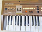 Casiotone 405 Keyboard Analog Synthesizer Synth Tested Working - Missing 4 Knobs