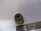 Antique Brass Objective Uk London Optics Microscope Part As Pictured V4-a-75