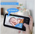 Digital Wireless Video Baby Monitor 2 4ghz 5 0  Tft Lcd Smart Eco Mode