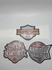3pcs Harley Davidson Motorcycles Iron On Patch sew On Embroidered Patches - New