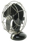Antique 1930s Robbins   Myers Deluxe Art Deco Modernist Vintage Electric Fan