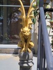 Gargoyle Garden Statue Large Outdoor Vintage Medieval Gothic Style Sculpture