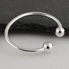 Baby Or Toddler Bangle Cuff Bracelet - 925 Sterling Silver - Baptism Gift  