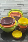 Tupperware 80th Anniversary Servalier 16-piece Set One Touch Bowls Great New