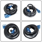 50a 25 Foot Rv ev Extension Cord Nema 14-50p r Heavy Duty Extension Cord W  Led