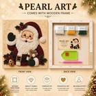 5d Christmas Tree Pearl Diamond Art Kit Frame 10x10in