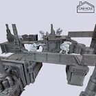 Modular Industrial Terrain - District 0012   3d Printed Sci-fi For 28mm Wargames