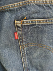 True Vintage Selvedge Redline 1970s Levis 501 Double Stitch Size 48x32 44x28 5