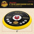 6  Psa Da Sander Backing Plate Pad  Flexible  Dual-action Random Orbital Sanding