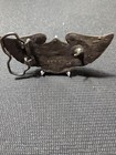 Vintage Kawasaki Motorcycles Winged Belt Buckle Solid Brass  3155 Rare Biker