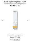 New  Dr  Hauschka Daily Hydrating Eye Cream - Moisturizing Eye Care - Exp 10 26