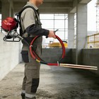 4 Stroke Gas Power Concrete Vibrator Equipment Cement 38 7cc Air-cooled 1 4hp