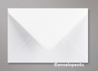 Hi Quality White Envelopes C7 C6 C5 5x7 Dl 130   155mm Sq Diamond 100gsm