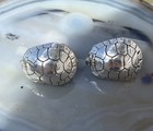 Barry Kieselstein Cord Sterling Silver Turtle Earrings