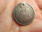 U s  1856 Seated Liberty Dime Holed   free Shipping  