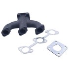 Exhaust Manifold W gasket For Kubota Engine D905 D1005 D1105 D1305 Bobcat 553