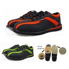Breathable Bowling Shoes Unisex Anti-slip Bowling Sneakers Lightweight Footwear