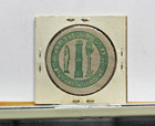 Vintage Wooden Nickel Tri-state Collectors Exhibit Concord Nh Nov 1976 Green Ink