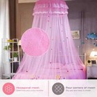 Dome Mosquito Net Hanging Bed Canopy With Lights  Princess Bed Canopy For Small