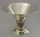 Brian Leslie Fuller 200g English Sterling Silver Dish Sweet Bowl 2000 Bluebells