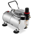Dual Action Airbrush Kit With 2 Airbrushes