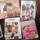 Lot Of 8 Sewing Patterns Simplicity Mccalls Butterick Bags Hats Accessories