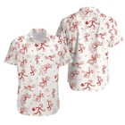 Vintage Style Nostalgic Reddy Kilowatt Hawaiian Shirt Casual Button Shirt