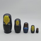 Def Leppard Caricature Nesting Doll Set Hard Rock Glam Metal Band Merch  5 Pcs