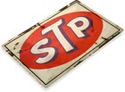 Tin Sign Stp Motor Oil Sign Rustic Oil Gas Station Tin Metal Sign Garage B909