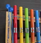 8 Note Xilofono By Artesanias Finas Xylophone   2 Mallets Rare