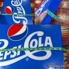 Blue Pepsi Cola Open Light Up Sign 20   x 16 5     power Cord Not Included  Tested 