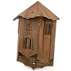 Outdoor Bat House  3-chamber Bat Box For 100 Bats  Eco-friendly Habitat