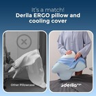 Derila Ergo Pillowcase - Cervical Neck Pillow Memory Foam Pillow Case  1 Count 