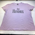 Authentic Hendrix By Lucky Brand Jimi Hendrix Tee T Shirt Mens 2xl Xxl Purple 