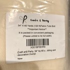 54  By 40 Yards  120 Ft  Fabric Tulle Bolt For Wedding And Decoration
