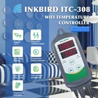 Inkbird Itc-308 Wifi Digital Thermostat Pre-wired Temperature Controller Brewing