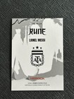 2026 Herock Rune Argentina Lionel Messi Protagonist Insert Card             