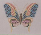 Sue Lentz Danish Flower Thread Fiberfly Spring Embroidery Counted Needlework Kit
