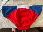 Nwt  Red White Blue Speedo Sz 36 Eco  Endurance Men   s Swim Briefs Trunks  45