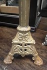 Vintage Antique Brass Catholic Church Altar Large Heavy Candle Holder