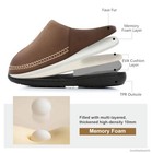 Men s Moccasin Slippers Memory Foam Non Slip Suede Warm Lined Indoor Outdoor