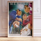 Camel Menthol Lights Vintage Cigarette Advertising Poster  Art Print
