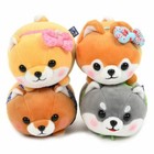 Amuse Mochikko Mameshiba San Kyodai Shiba Inu Dog Mochi Soft Squishy Plush Japan