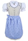 Children s Dirndl Linen-viscose Underskirt Embroidery Deer