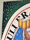 St Pauli Girl German Beer Poster Girlie Beer Maiden Man Cave Germany 24   x17    Vtg