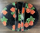 Vintage Oval Tin With Lid Dutch Maid Quality Biscuit Assortment  Empty