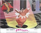 Fantasia 6x Original Uk Foh Lobby Cards Mickey Mouse Walt Disney Rr Mint