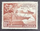 Jamaica 142-145 Universal Postal Union Unused Set Of Four Hinged 1949