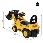 Kids Ride-on Play Construction Truck With Under-seat Storage Kids 3 Years Old