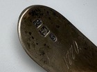 Antique John Vernon New York Coin Silver Soup Ladle 14    C1800 Colonial Era